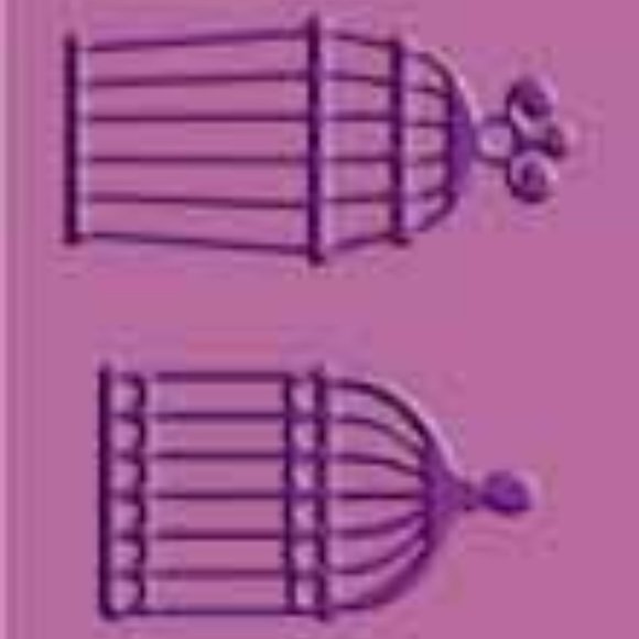 Cuttlebug 12 inches embossing border - CAGED BIRD - Picture 6 of 8